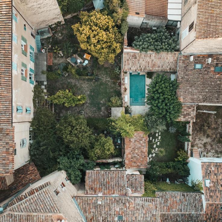 Entertainment zone at night in Portugal